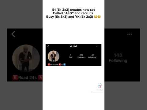 E1 3x3 creates his new gang ALG and recruits some 3x3 members