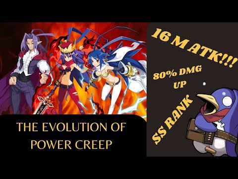 Disgaea RPG: Evolution of Power creep