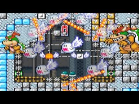 Automatic Shells [Hold A+↑] by K.A.I.Z.O - Super Mario Maker - No Commentary 1bm