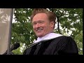Video 'Conan makes for a fun college commencement address'