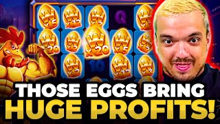 WINNER WINNER CHICKEN DINNER! 🤑 Our Biggest Wins on The New Chicken Man Slot 🐔