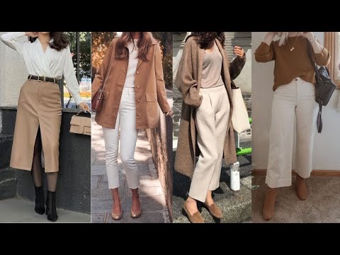 FASHION 2025 SIMPLE AND ELEGANT OUTFITS IN FASHION TREND