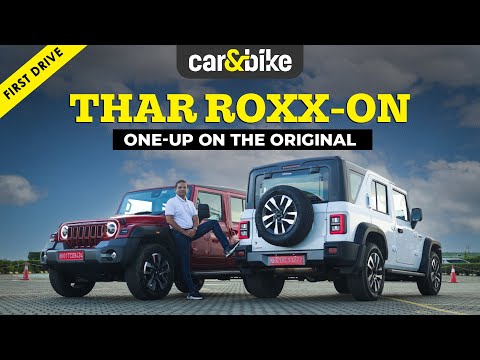 Thumbnail for First Drive | 2024 Mahindra Thar Roxx D AT 4x4 AX7L. Rs 21.99L (ex-showroom. Estimated) by Mahindra & Mahindra