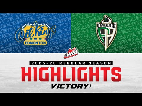 Edmonton Oil Kings at Prince Albert Raiders 10/18 | WHL Highlights 2025-26