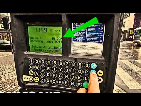 Parkomat Instrukcja Obsługi -  Płacenie Kartą