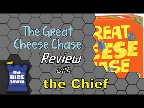 The Dice Tower: Chief Reviews The Great Cheese Chase