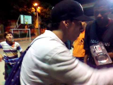 Lobar y Chemo (Santa marta)  VS Nacho (bogota) Y Maknuescrito (Medellin)