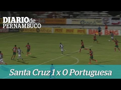 Santa Cruz arranca vitória de 1 X 0 sobre a Portuguesa