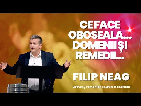 Filip Neag -  📍Ce face oboseala...domenii și remedii...