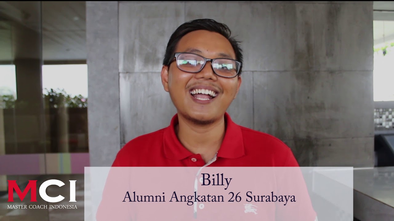 TESTIMONI BILLY  Alumni Master coach Indonesia