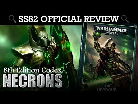 *NEW* Necrons Codex REVIEW + TACTICA Warhammer 40K 8th Edition