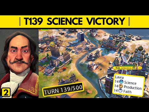 139-Turn Peaceful Science Victory (Russia) - Ep 2/2