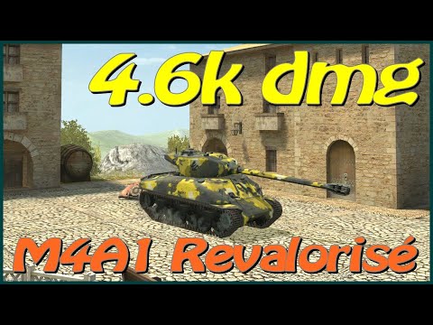 WOT Blitz / M4A1 Rev. / 2 frags / 4.6k dmg