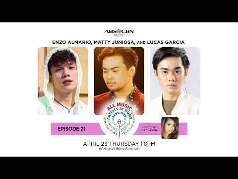All Music: Artists At Home Sessions | Enzo Almario, Matty Juniosa and Lucas Garcia | Episode 21