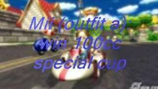 unlocking: mario kart wii characters.