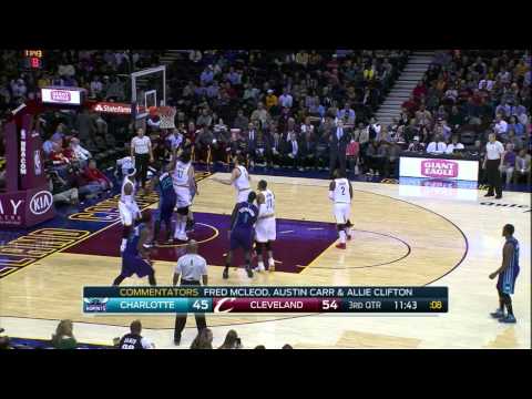 Lance Stephenson Highlights Hornets vs. Cavaliers 12.15.2014 - 8 Points, 4 Assists