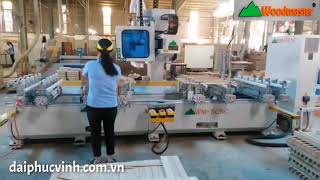 MÁY ĐỤC MỘNG ÂM CNC 5 đầu 2 hàng Woodmaster tốt nhất thị trường