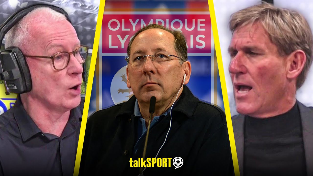 Simon Jordan GETS HEATED with Jim White over John Textor's Lyon being RELEGATED over finance issues!