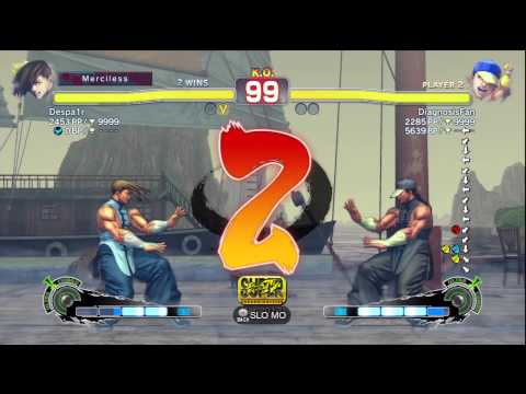 Despa1r(Yang) vs DiagnosisFan(Yun) - SSF4 AE2012 Endless Battle