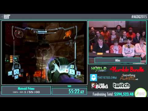 Awesome Games Done Quick 2015 - Part 150 - Metroid Prime by Miles