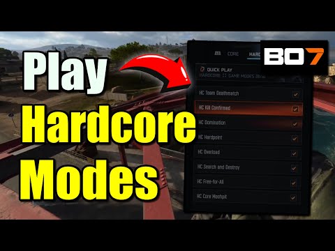 How to Play Hardcore Modes in COD Black Ops 7 (Best Method)