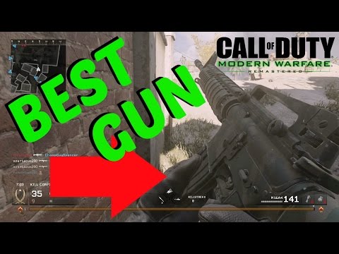 BEST GUN IN MODERN WARFARE REMASTERED! (MWR Multiplayer Gameplay)