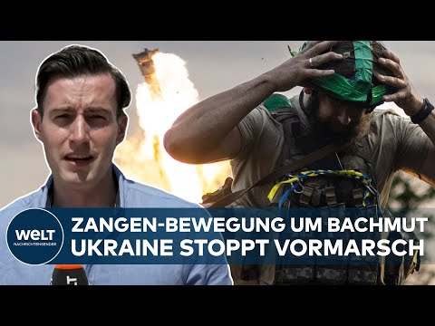 SCHLACHT UM BACHMUT: Heftige Gefechte zwischen Armee der Ukraine und Russland I WELT Thema