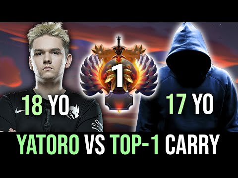 NEW Generation in Dota — 18 yo Yatoro vs 17 yo TOP-1 EU