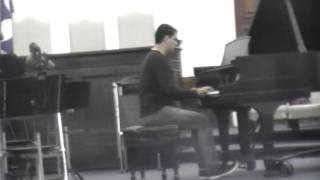 Luã Almeida (piano) - Bach  - Preludio e Fuga em Re maior, Chopin Estudo Revolucionario