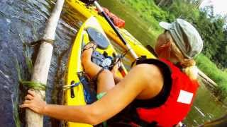 preview picture of video 'Kayaking. Season 2013. Latvia'