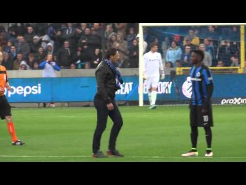 PO1 Club-Gent 9/4/2016 : kick off door Timmy Simons en Bosko Balaban