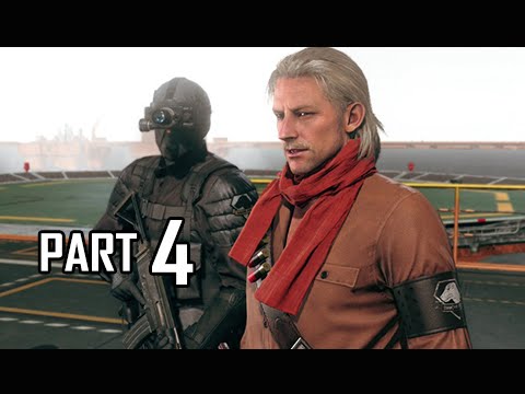 Metal Gear Solid 5 The Phantom Pain Walkthrough Part 4 - Revolver Ocelot Life Tips (PS4 Gameplay)