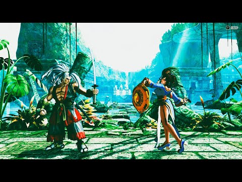 Samurai Haohmaru vs Wu-Ruixiang ( Hardest Al ) Samurai Shodown