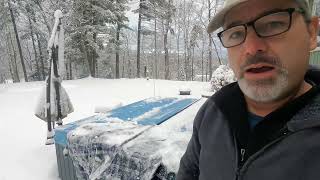 Intex Hot Tub, 2nd Winter!