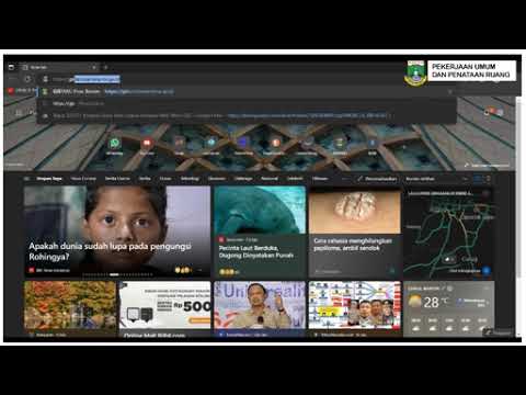    Aplikasi GISTARU Dinas PUPR Banten