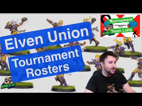 Elven Union Tournament Rosters - Blood Bowl 2020 Tournament Talk (Bonehead Podcast)