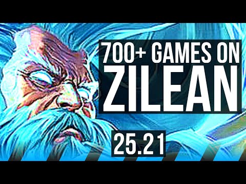 ZILEAN vs ORIANNA (MID) | 700+ games | EUW Master | 25.21