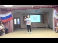 Детский сад 588. Песня "Вперед, Россия!" исполняет Екатерина Березина ...