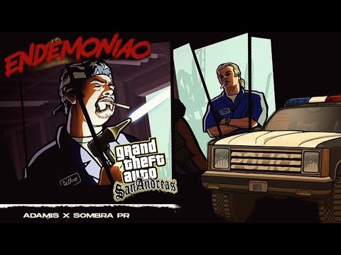 Sombra PR X Adamis - Endemoniao (Letra/Lyrics) (Video Vizualizer)