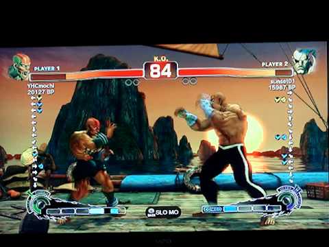 SSF4: YHCMochi (Dhalsim) vs sunset01 (Sagat) - Japanese XBL ranked
