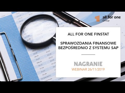 SNP Finstat – sprawozdania finansowe bezpośrednio z systemu SAP