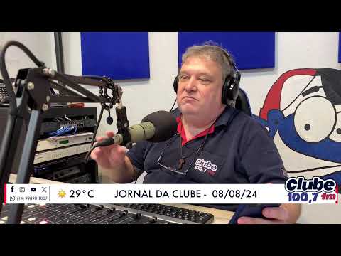 Jornal da Clube - 08/08/2024 - Edição do Almoço/ parte 1