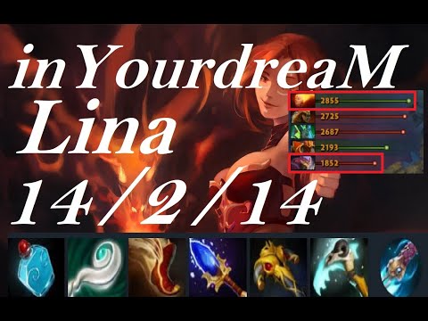 inYourdreaM Mid Lina - BBQ time for Pangolier - LGD.international vs T1 Full Game2 - Dota2