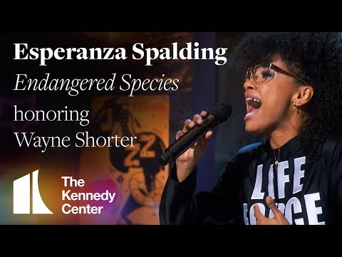 Esperanza Spalding - "Endangered Species" honoring Wayne Shorter | 2018 Kennedy Center Honors
