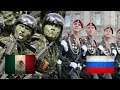 ¡Ejercito Mexicano desfilando al ritmo de Rusia! | Marina de México HD