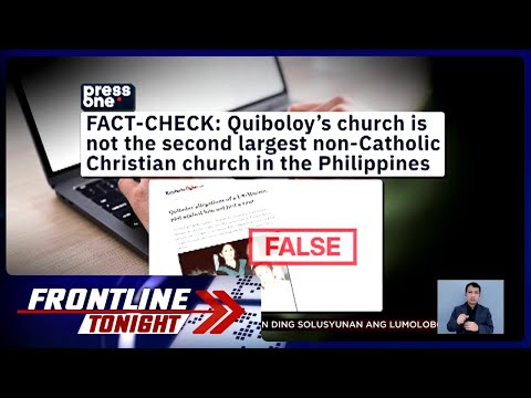 Fact CheckED: KOJC, pangalawa umano sa pinakamalaking non-Catholic church sa Pilipinas?