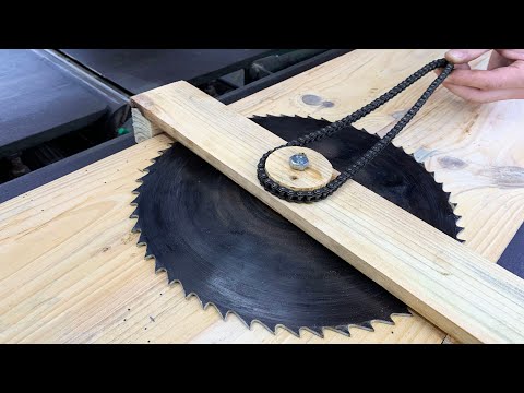 Shocking Great Idea of a 60-Year-Old Carpenter | Bending Wood with a Circular Saw
