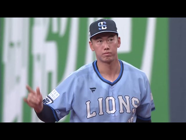 【8回裏】好捕からのトス!! ライオンズ・村田怜音 速いゴロに豪胆なダイビングキャッチ!! 2025年8月15日 オリックス・バファローズ 対 埼玉西武ライオンズ