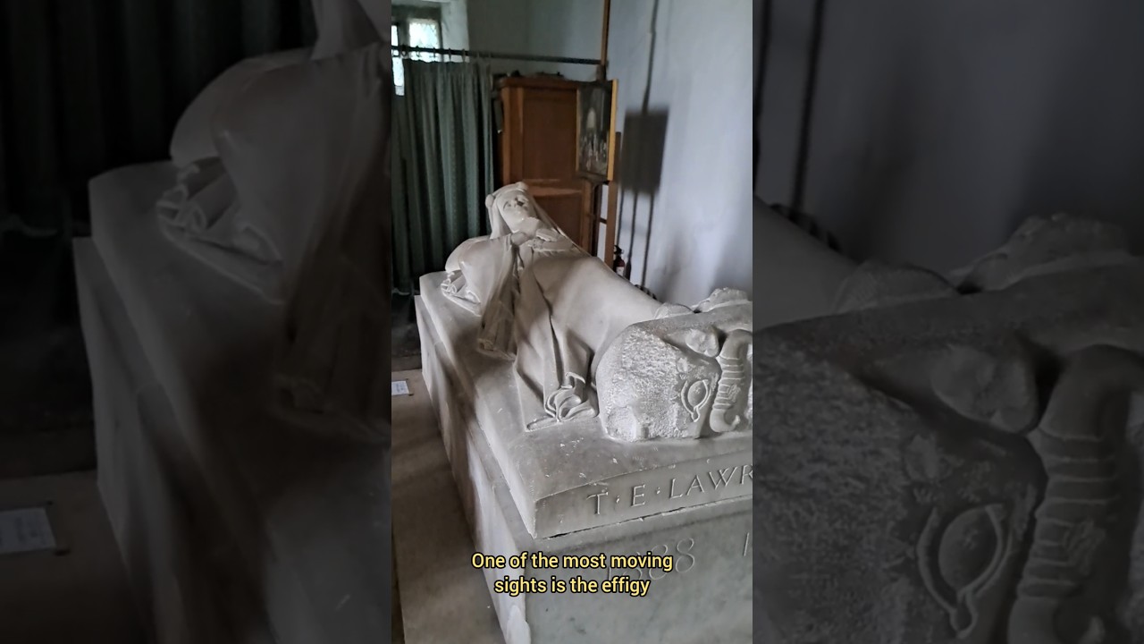 Lawrence of Arabia’s Church in Wareham😮 #2025 #historyshorts #naturelovers