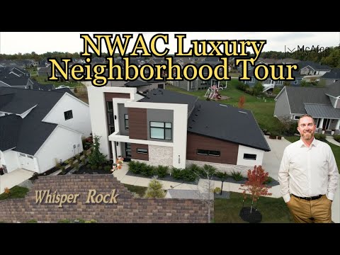 Whisper Rock:  Luxury neighborhood vlog in NWAC!